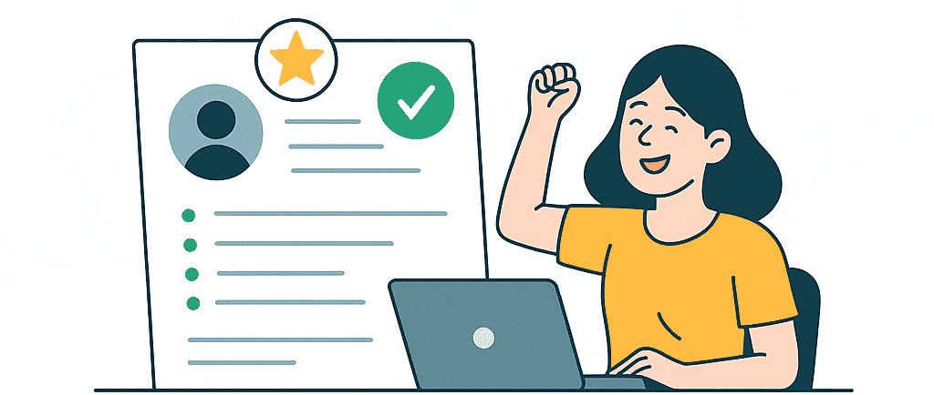 Job success with resume